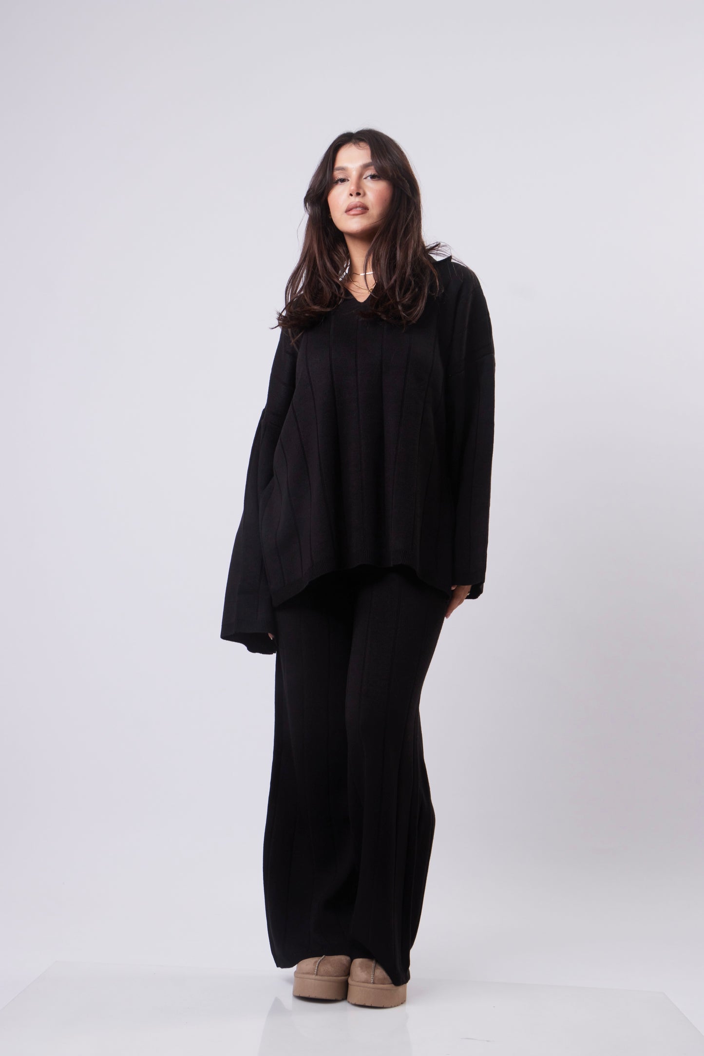 Oversized Fit Wool Set