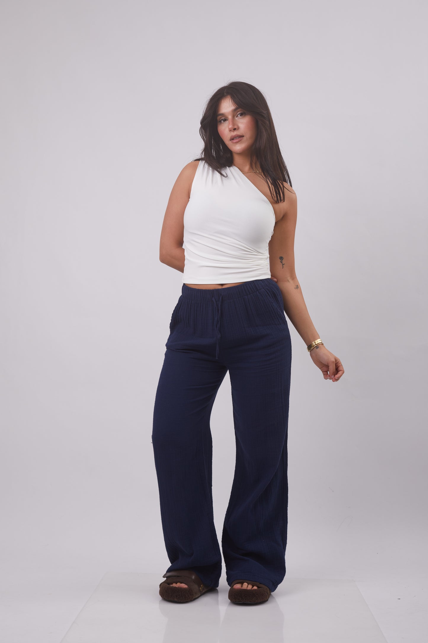 Breezy Linen Trouser