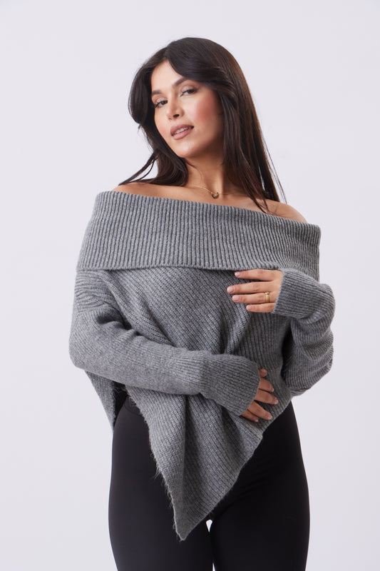 Sculpt Off-Shoulder Tunic.