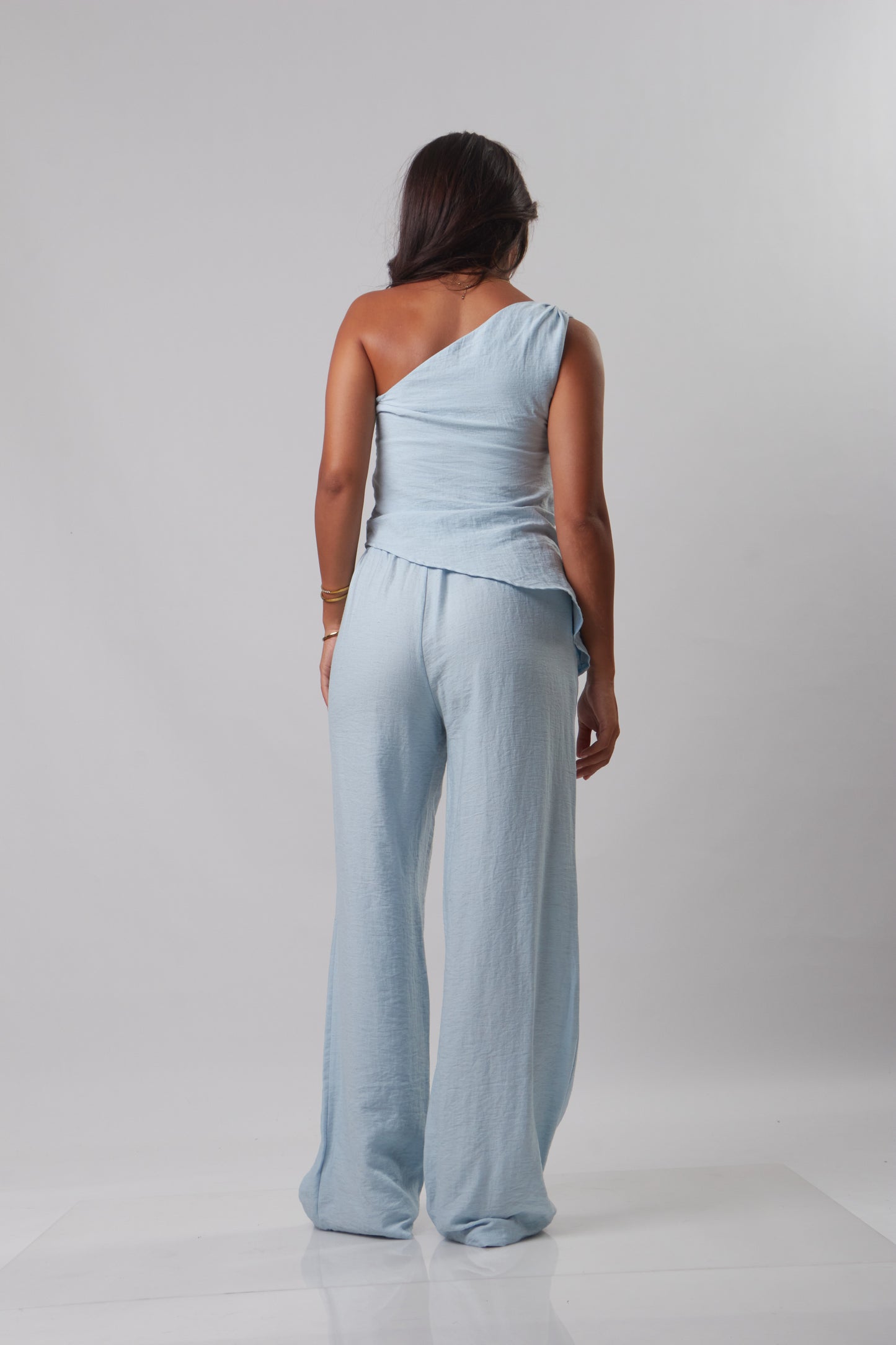 One Shoulder Asymmetric set