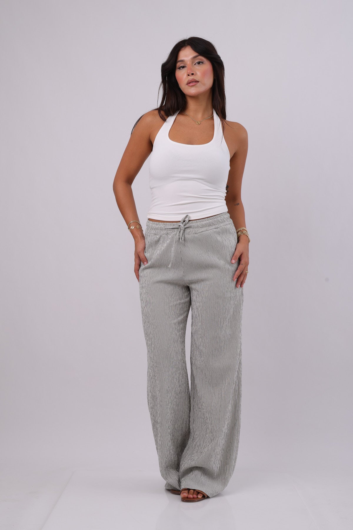 THE ESSENTIAL STRIPED TROUSER
