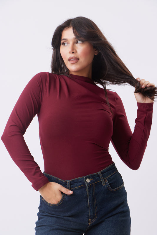 Luna Rushed long sleeve Top