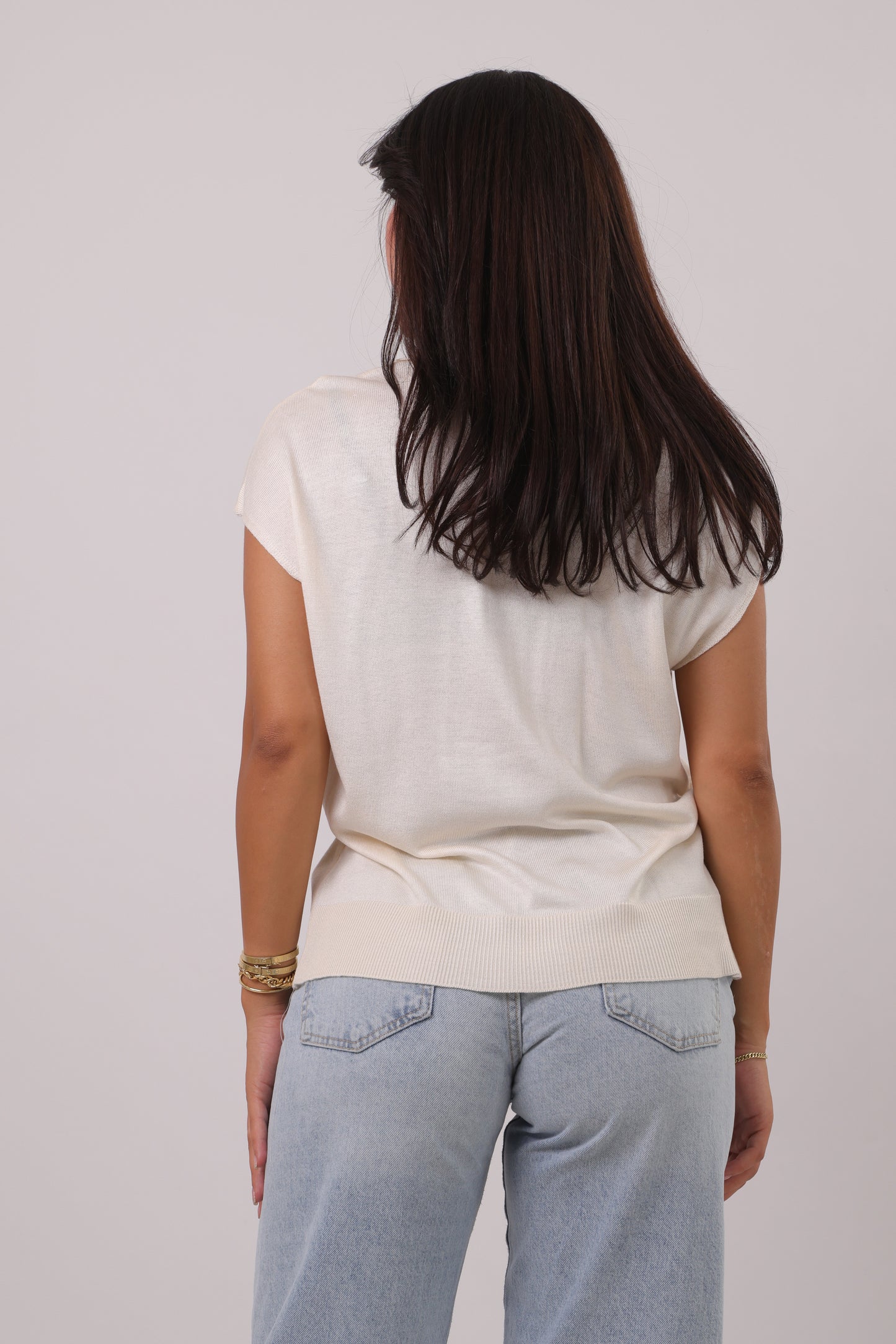Soft Knit Polo top