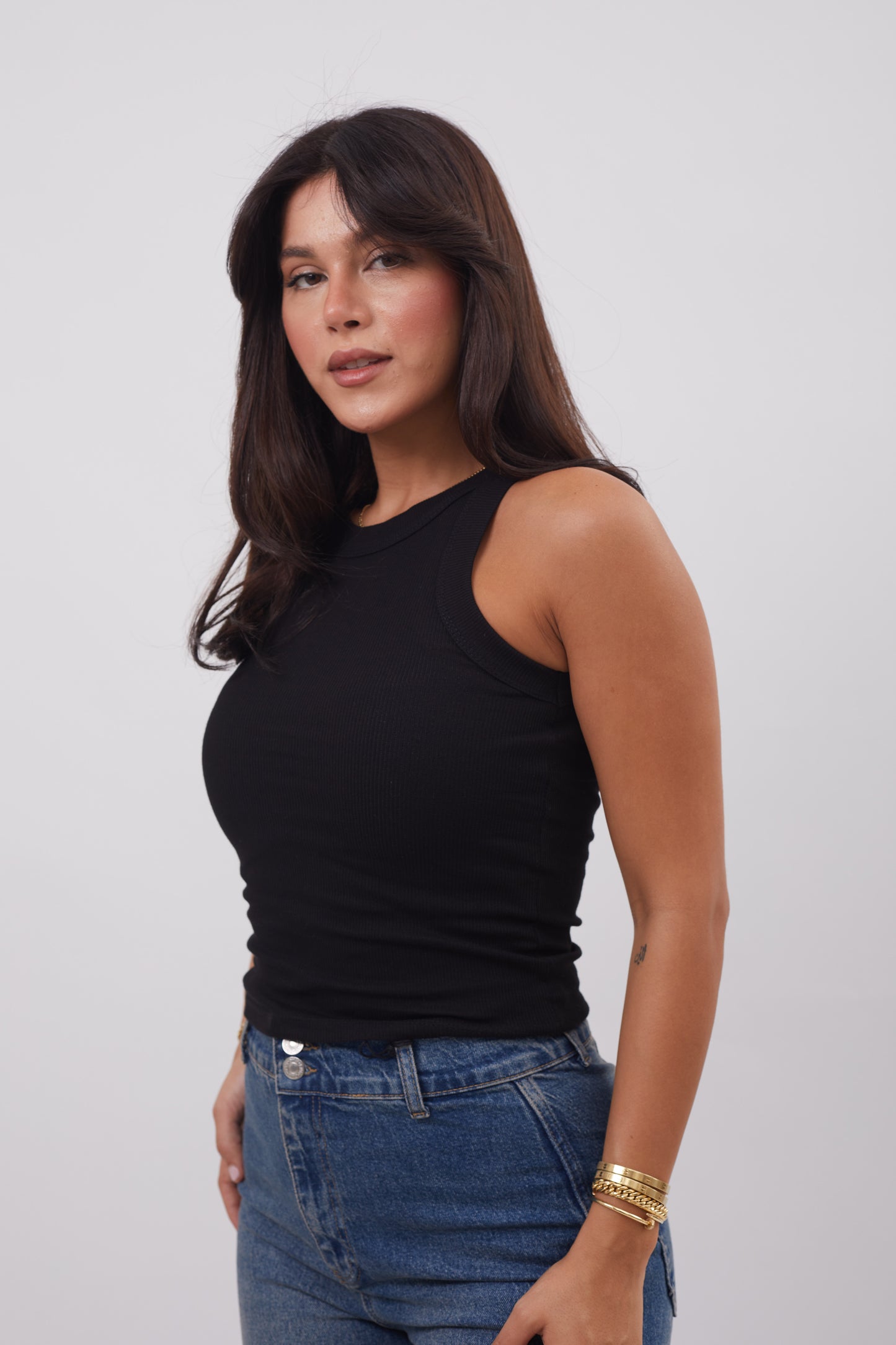 Essential Ribbed Tank