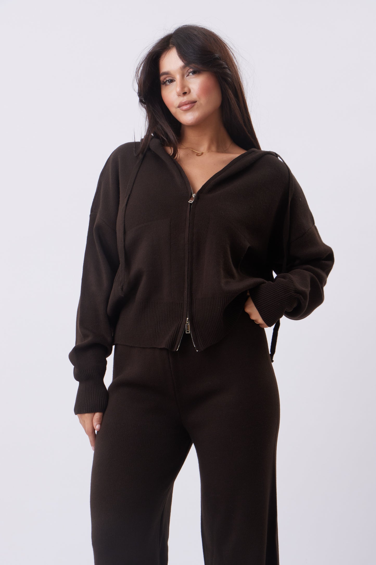 Dual-Zip Knit Set