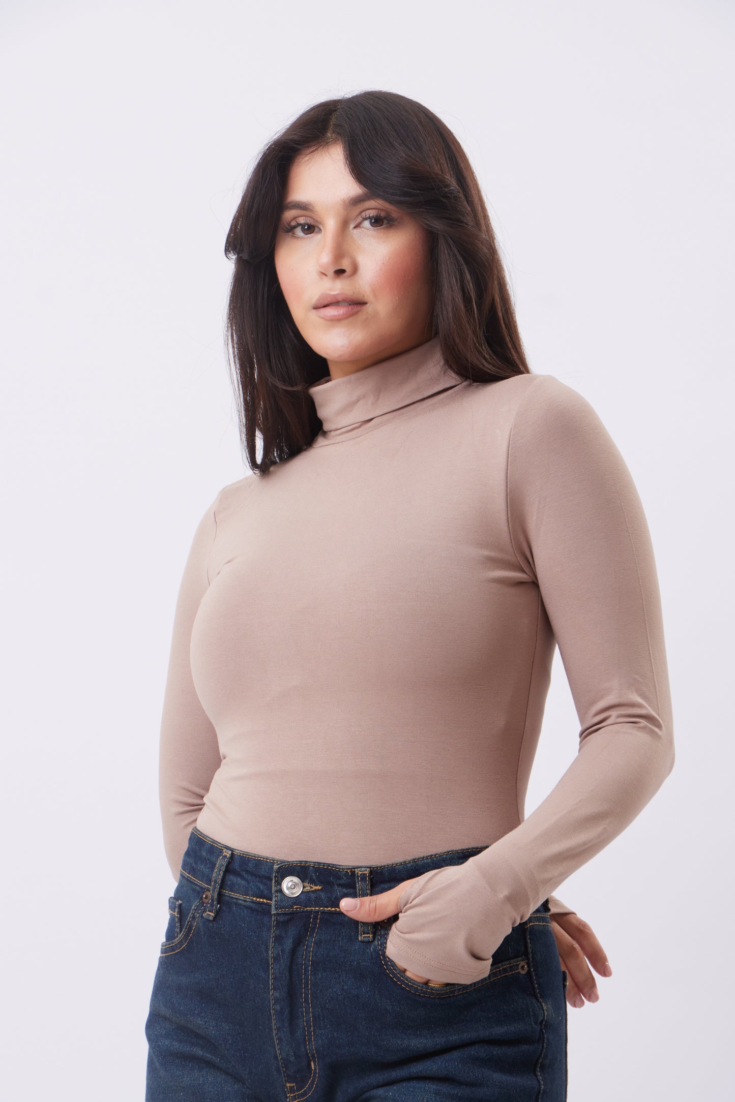 Essential Turtle Neck Top