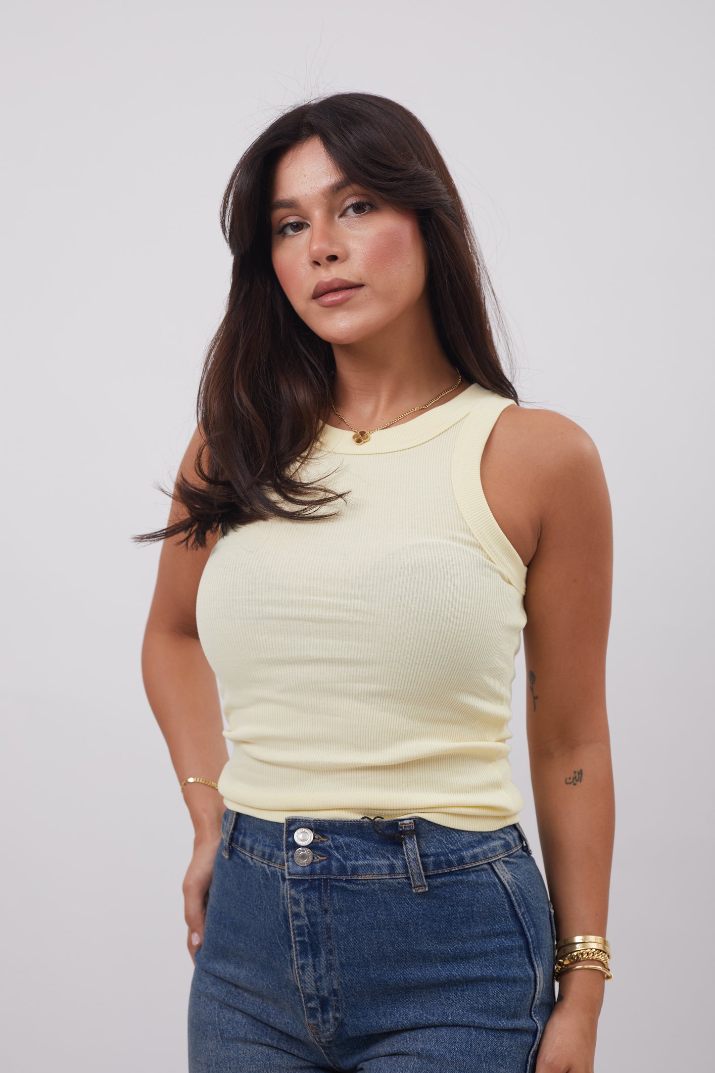 Essential Ribbed Tank