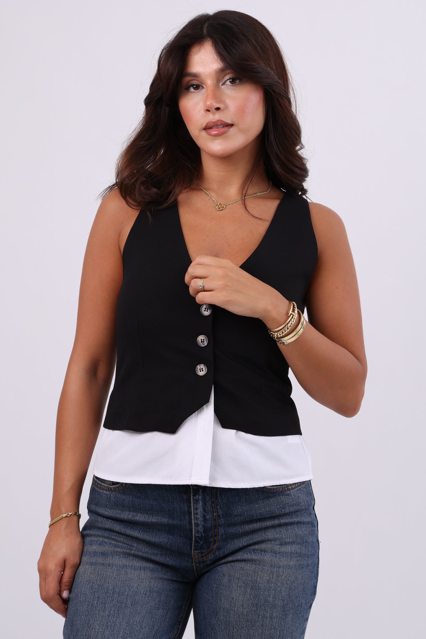 Elena Layered Vest