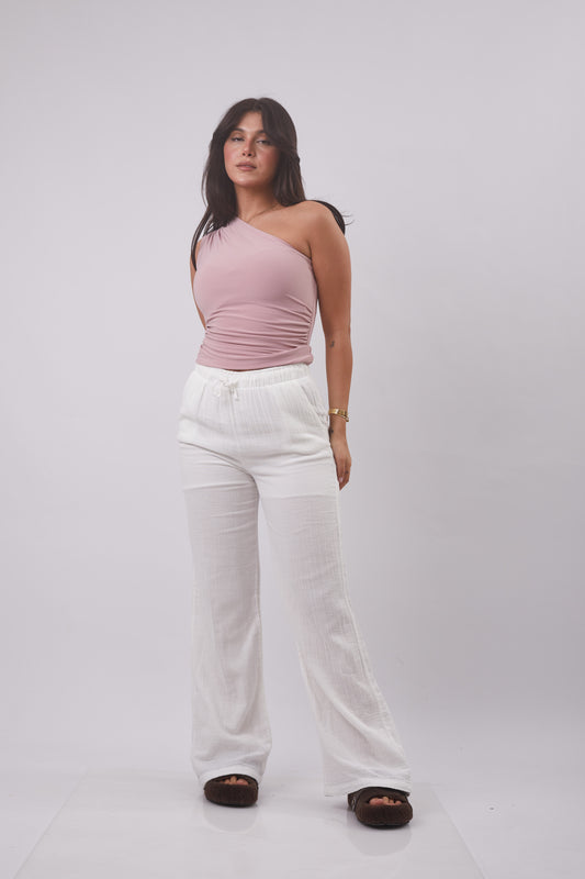 Breezy Linen Trouser