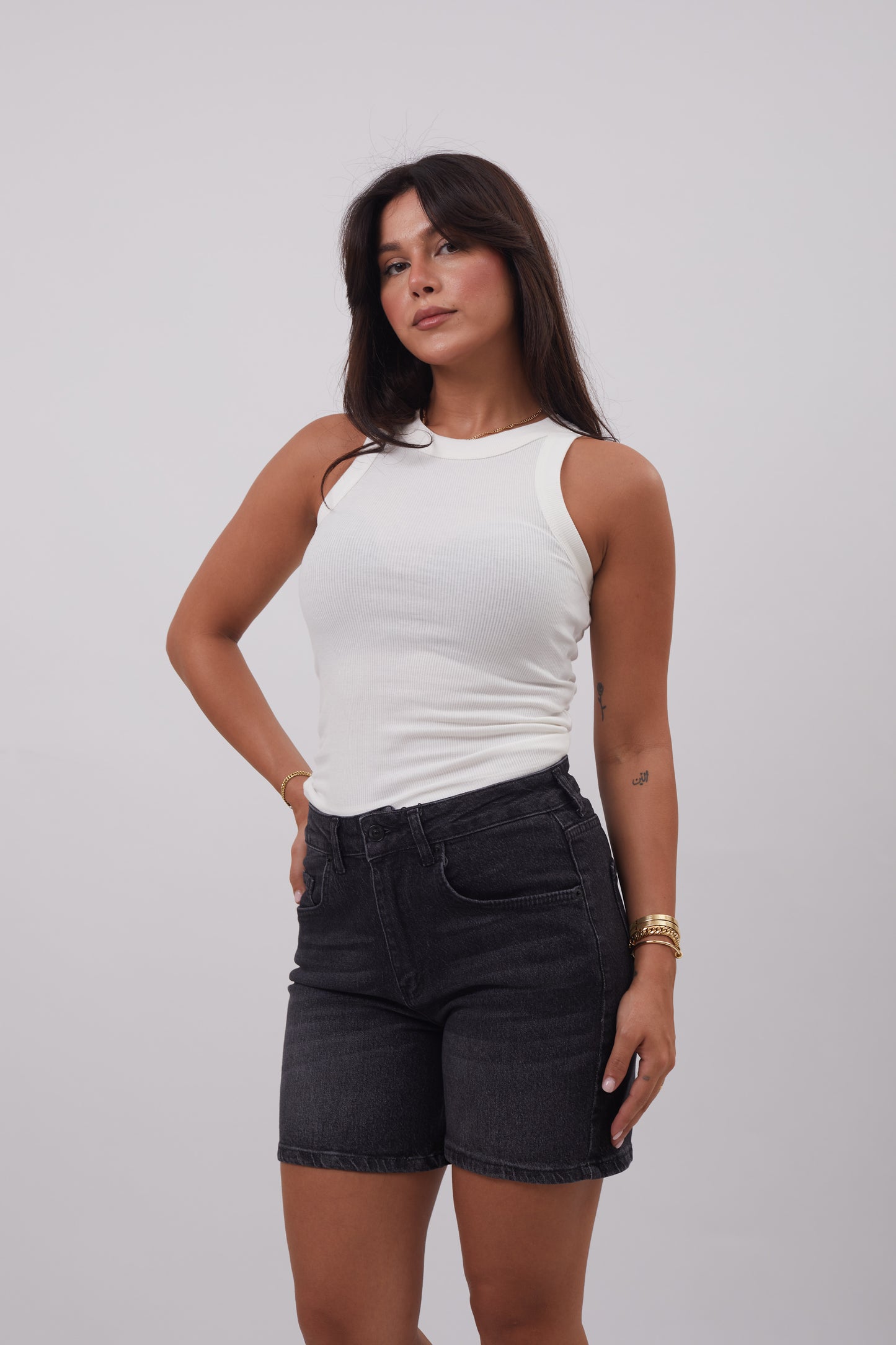 Essential Ribbed Tank
