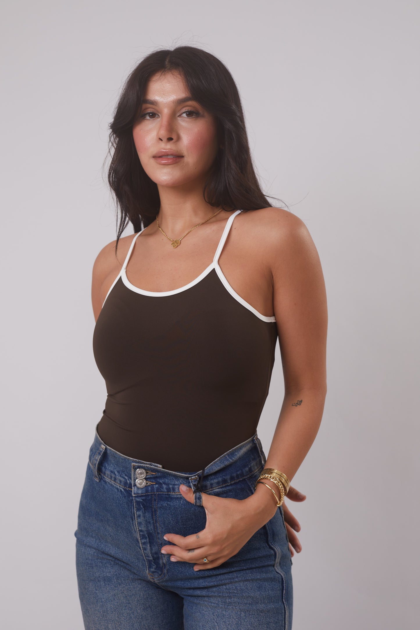 Contrast Contour Bodysuit