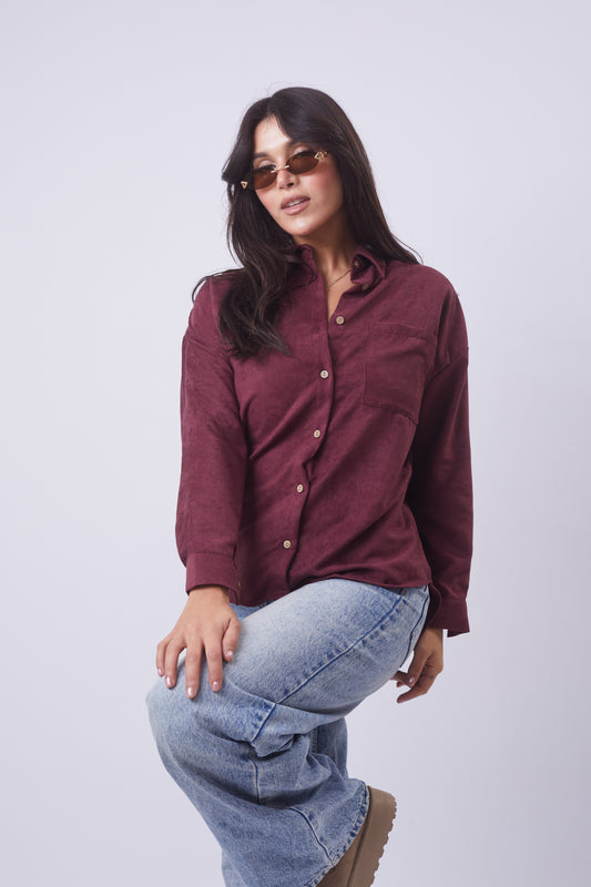 Toffee Oversized Shirt