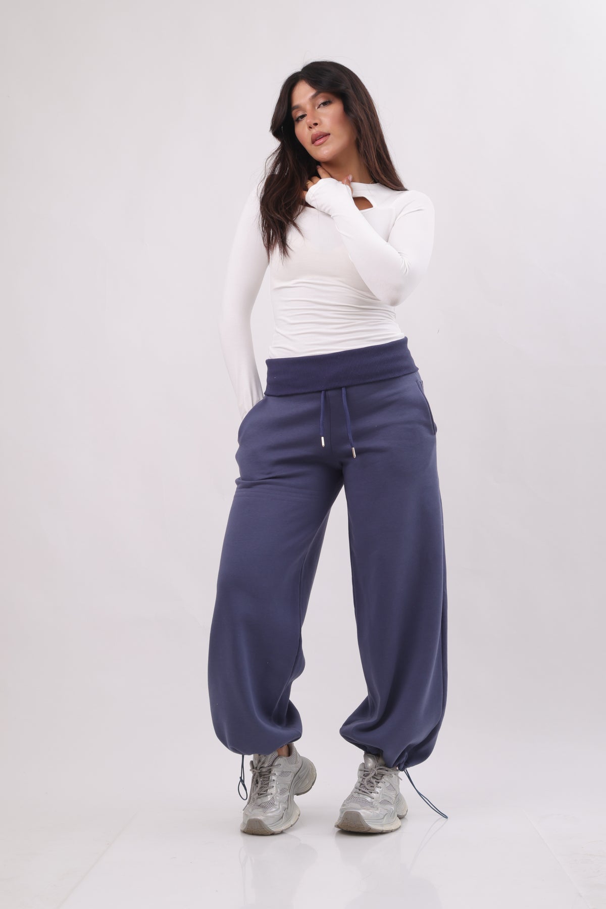 Cozy wide leg jogger