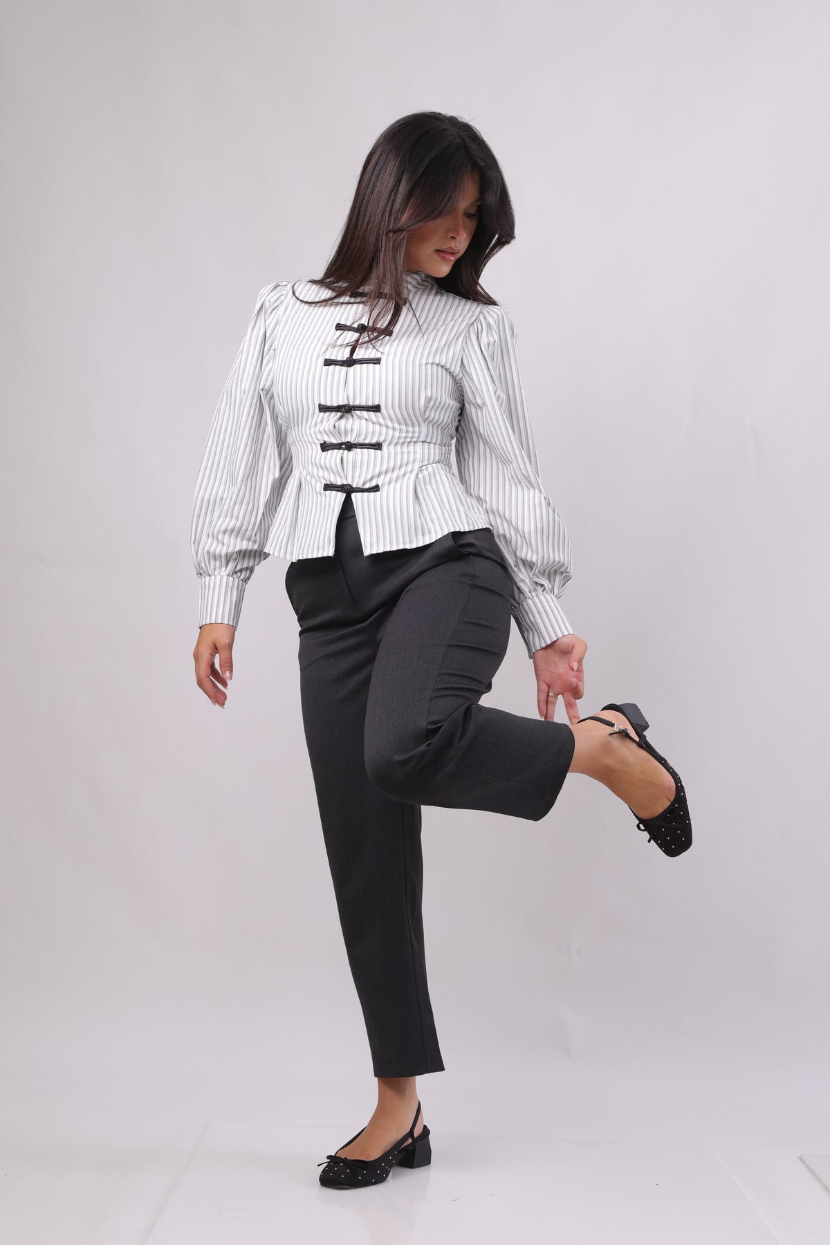 Cropped Straight Tailored Trouser