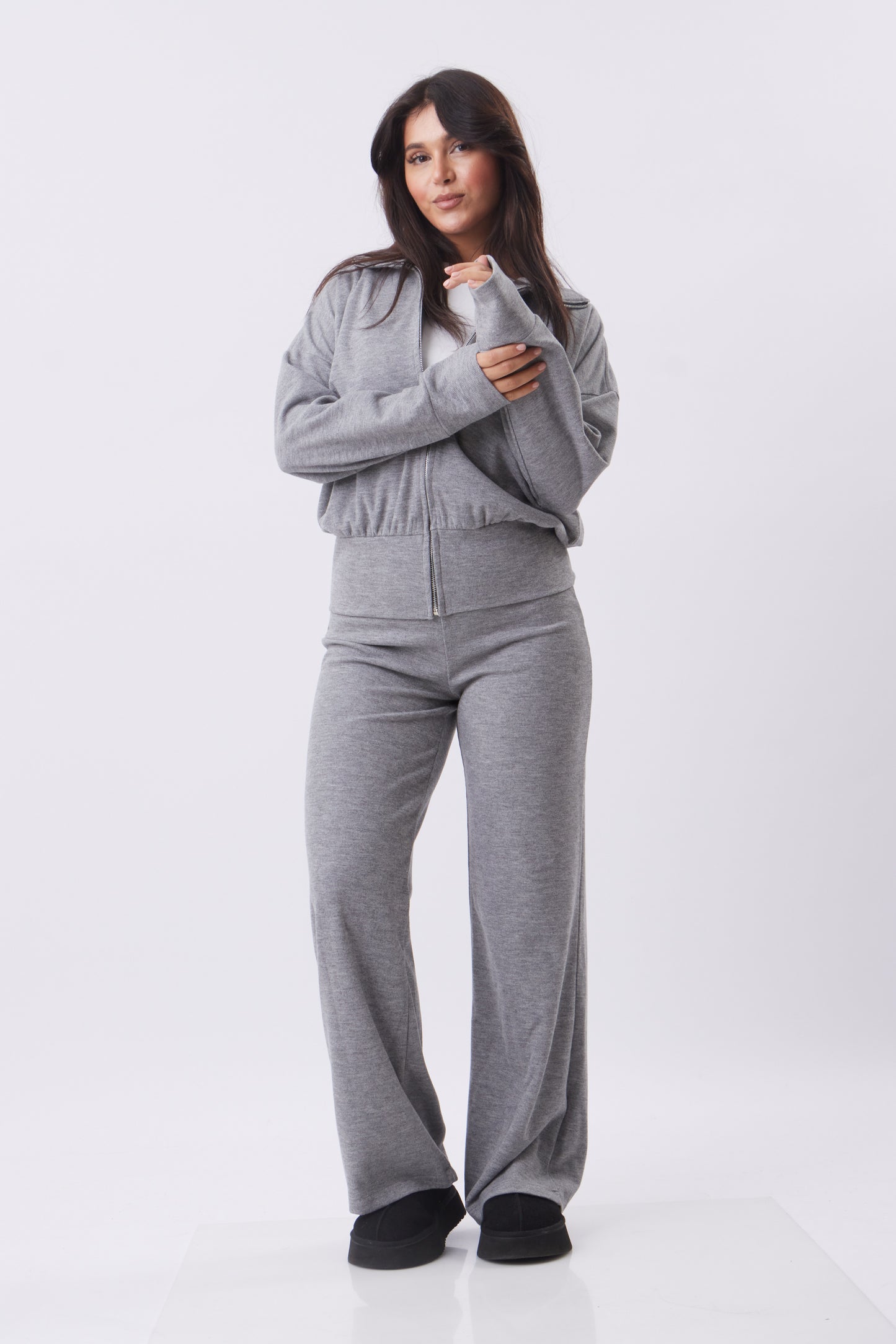 Karen ribbed Set