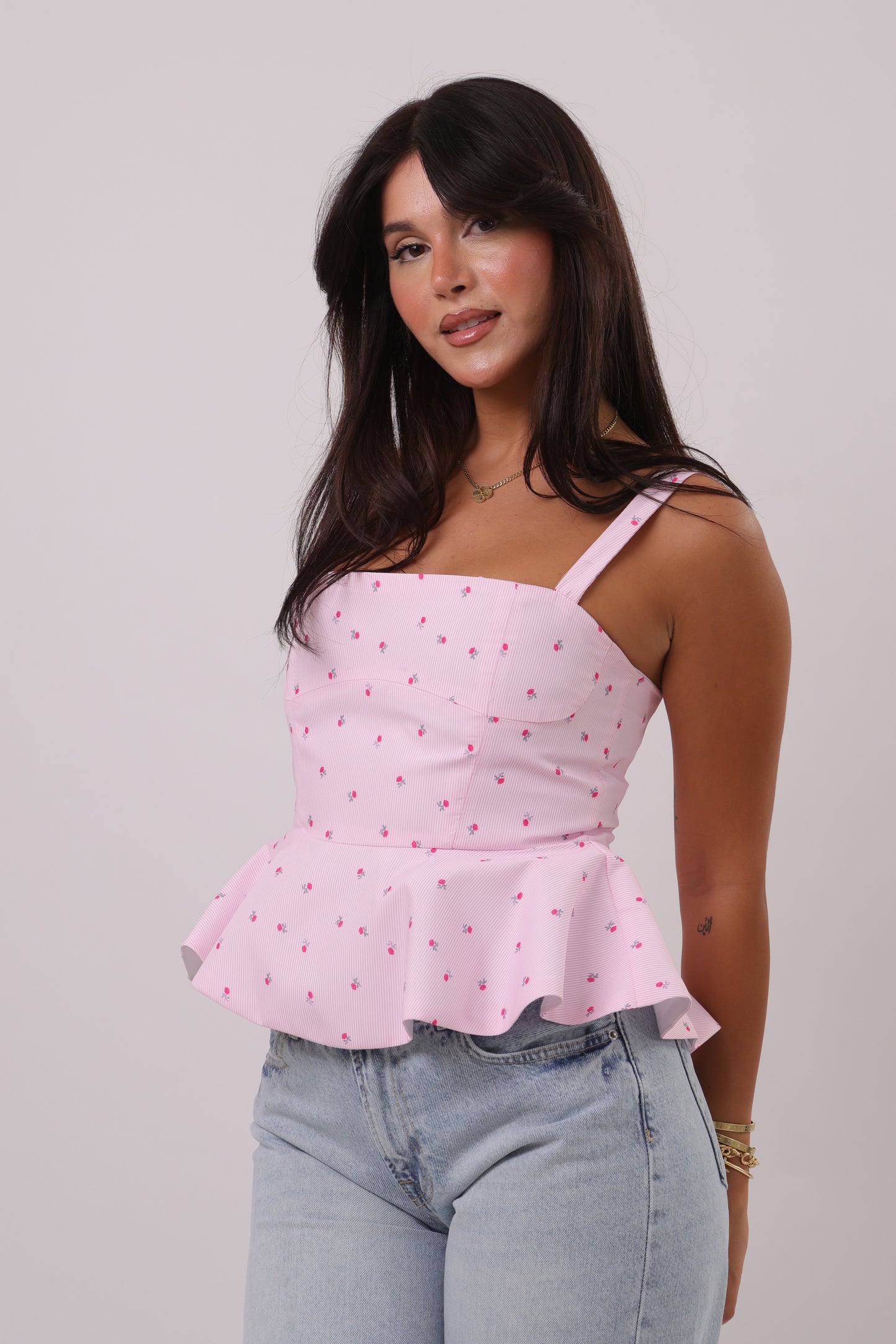 Floral Corset Top