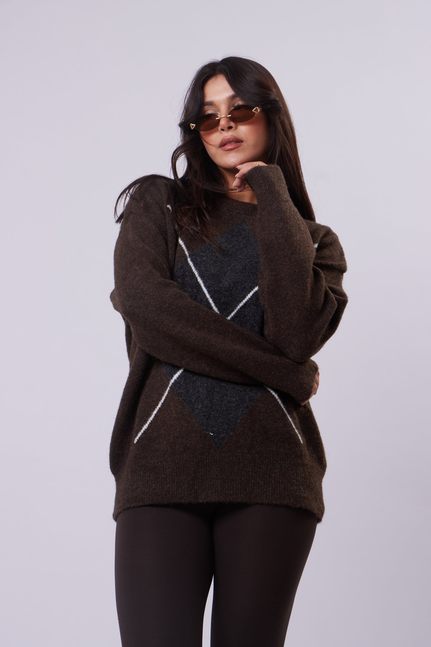Argyle Everyday Knit