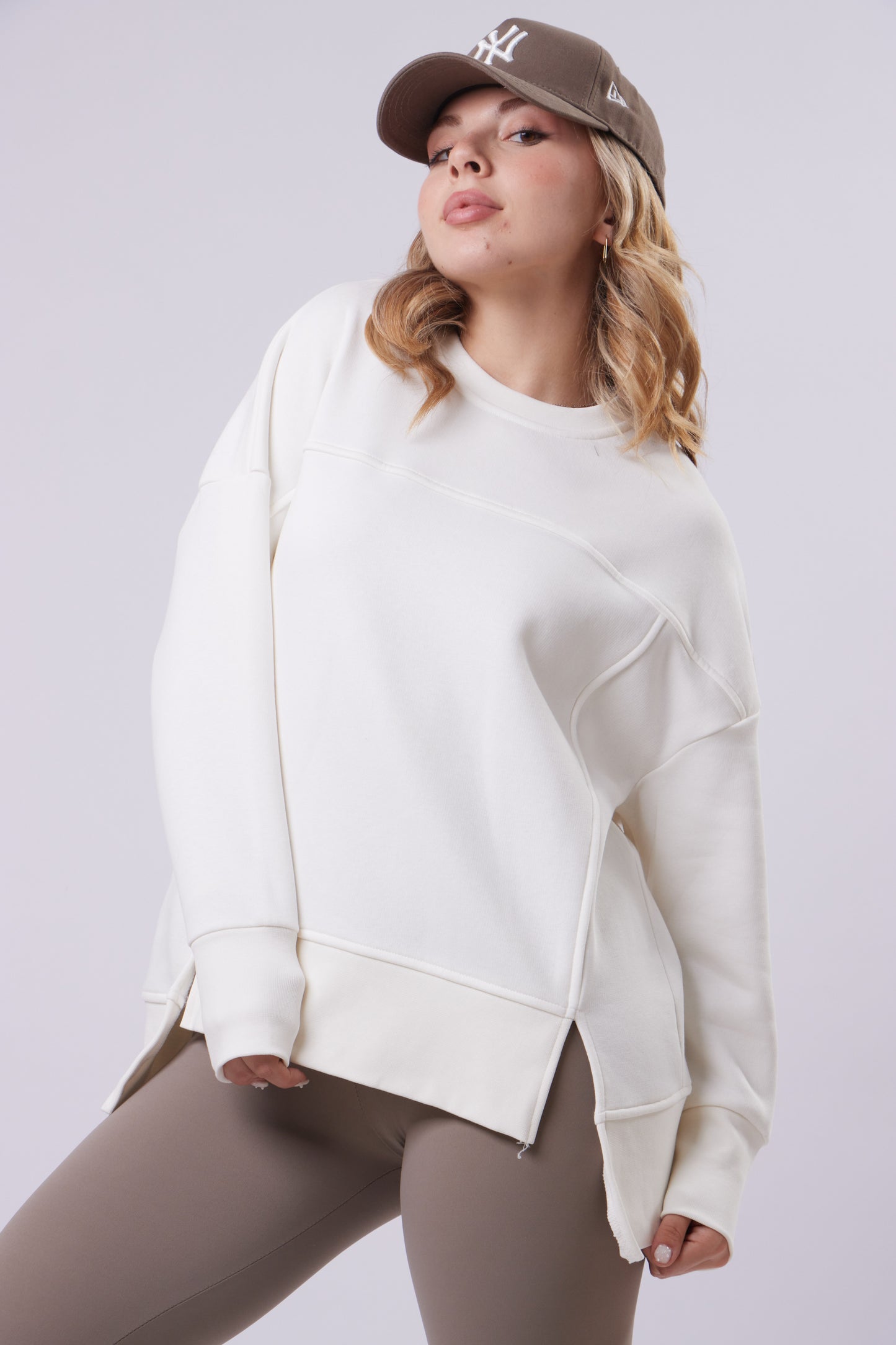 Cozy Oversized Fleece Sweater