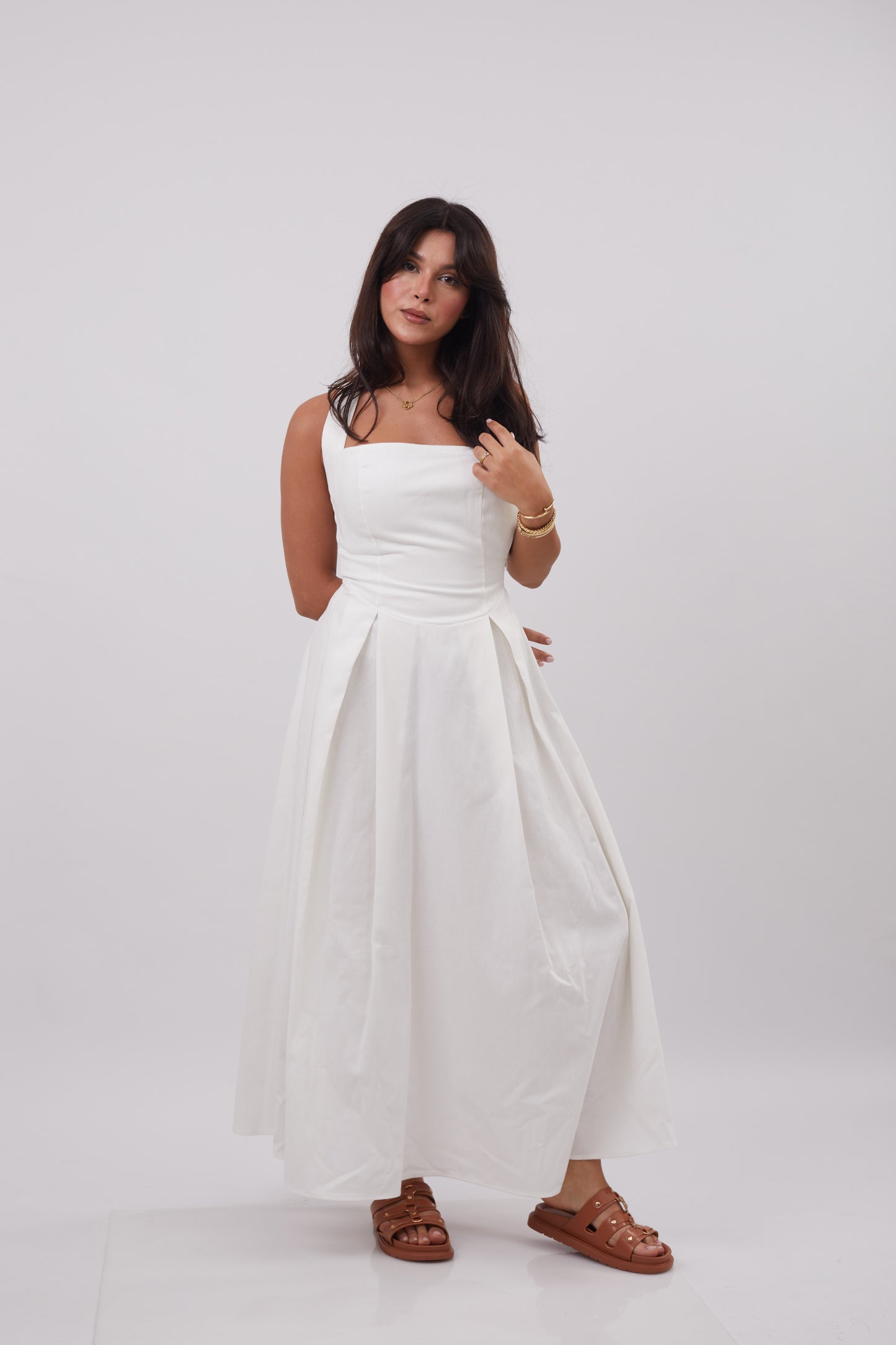 Chloe Halter Maxi Dress