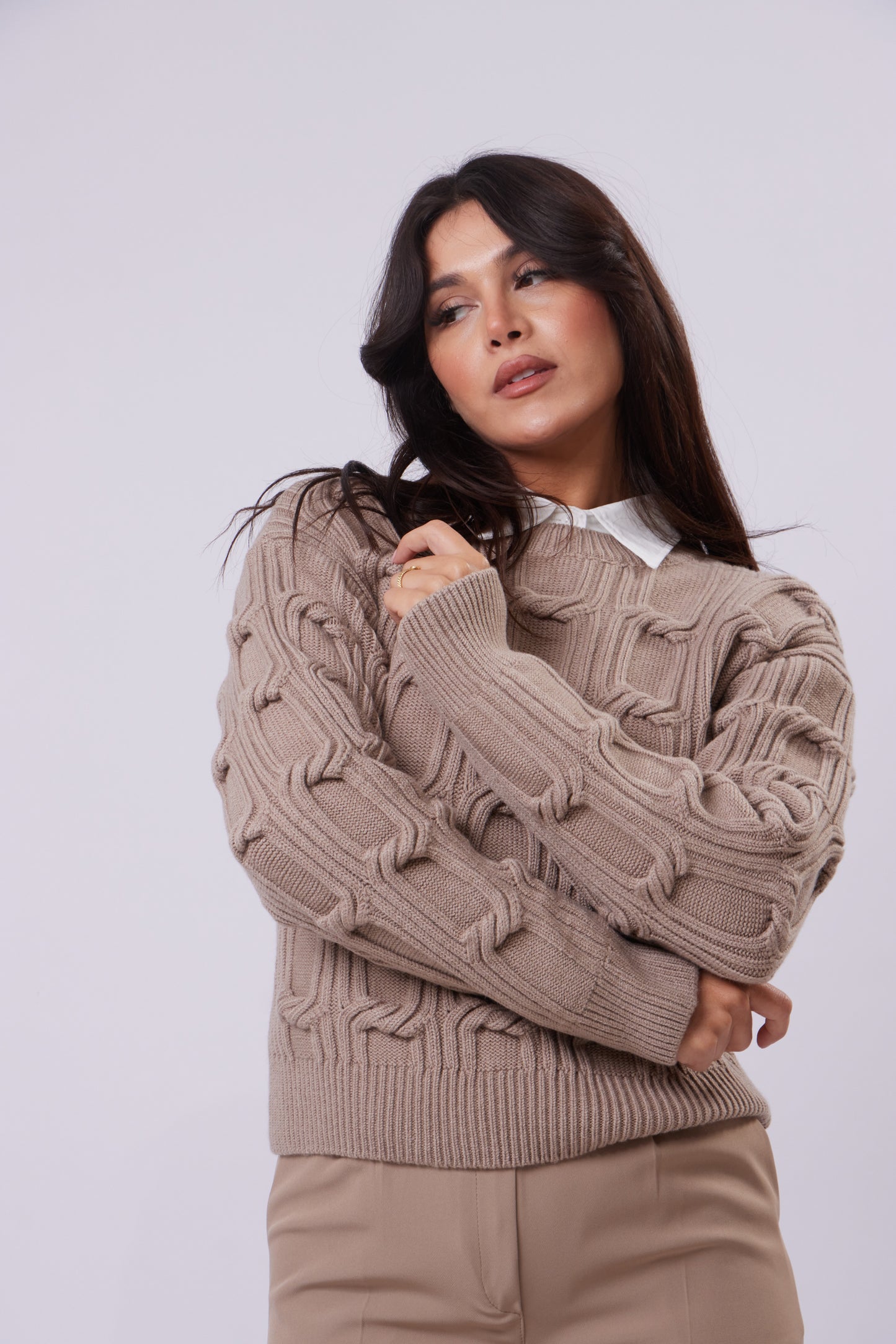 Premium Wool kni Sweater