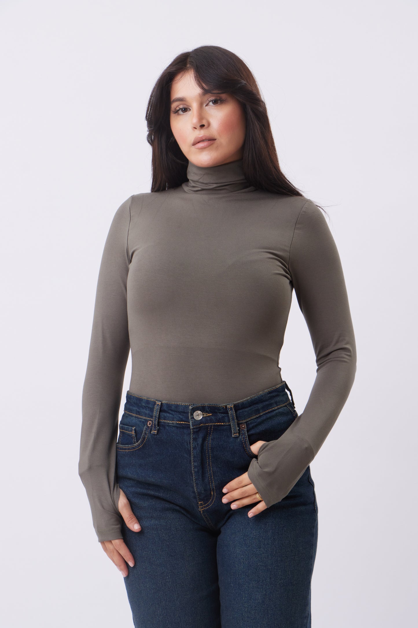 Essential Turtle Neck Top
