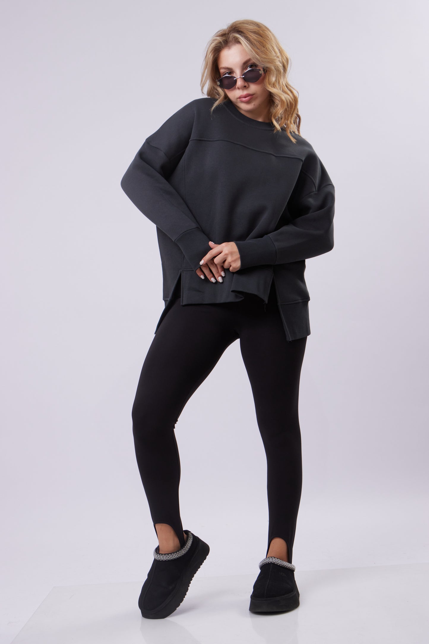 Cozy Oversized Fleece Sweater