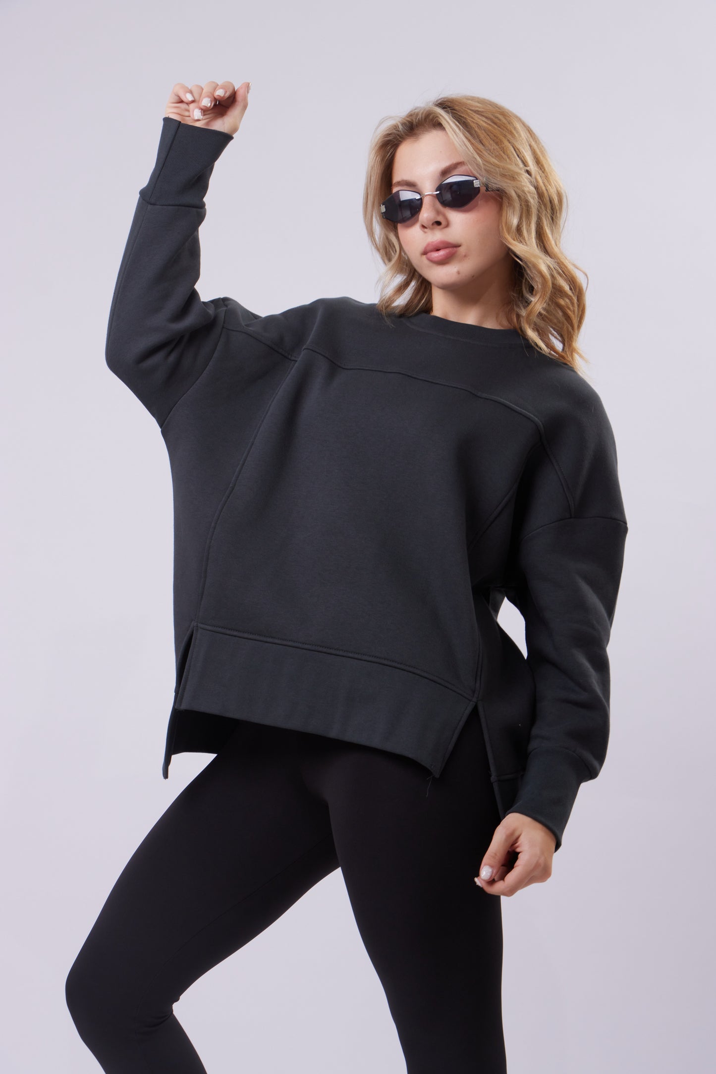 Cozy Oversized Fleece Sweater