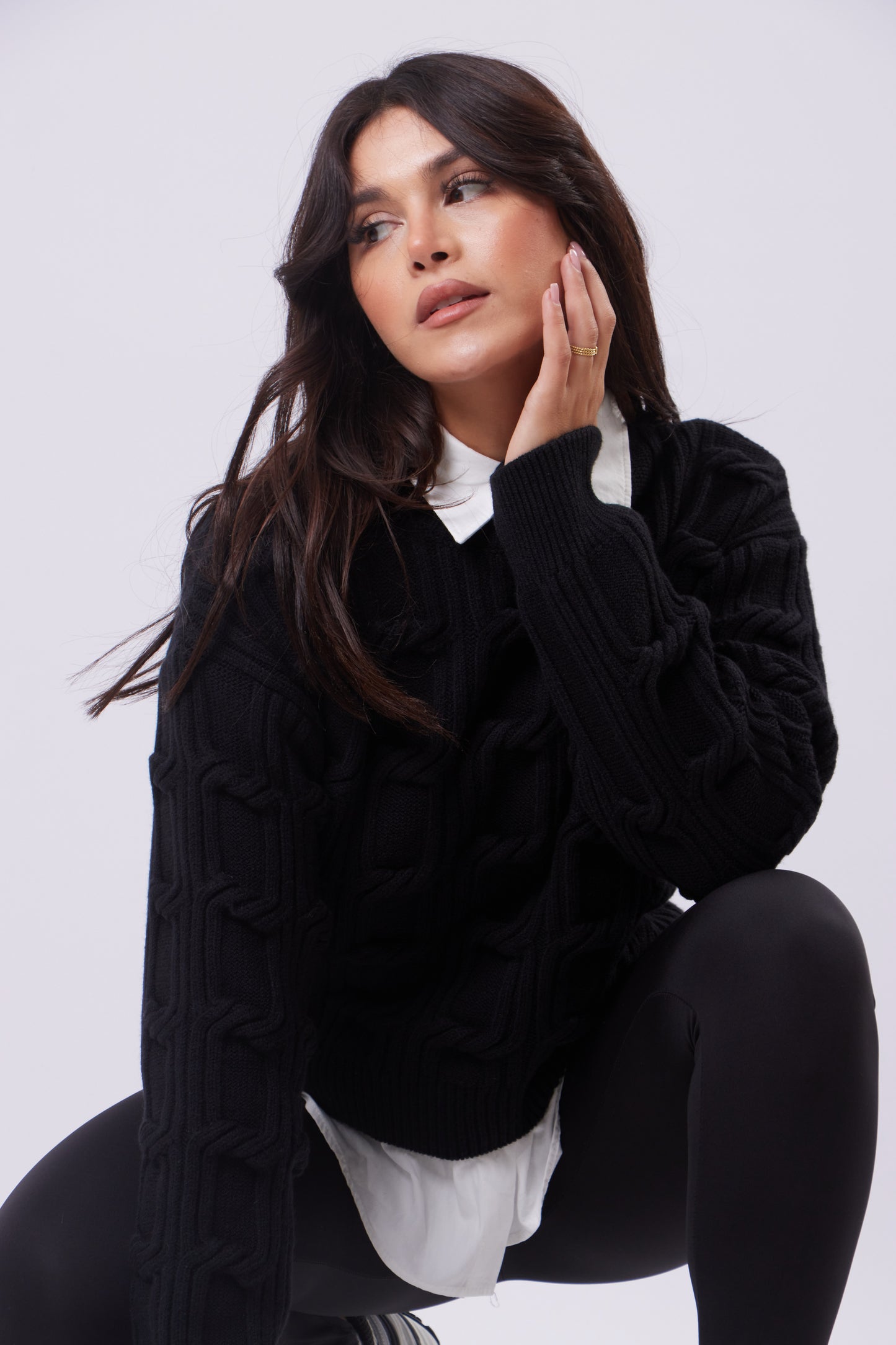 Premium Wool kni Sweater