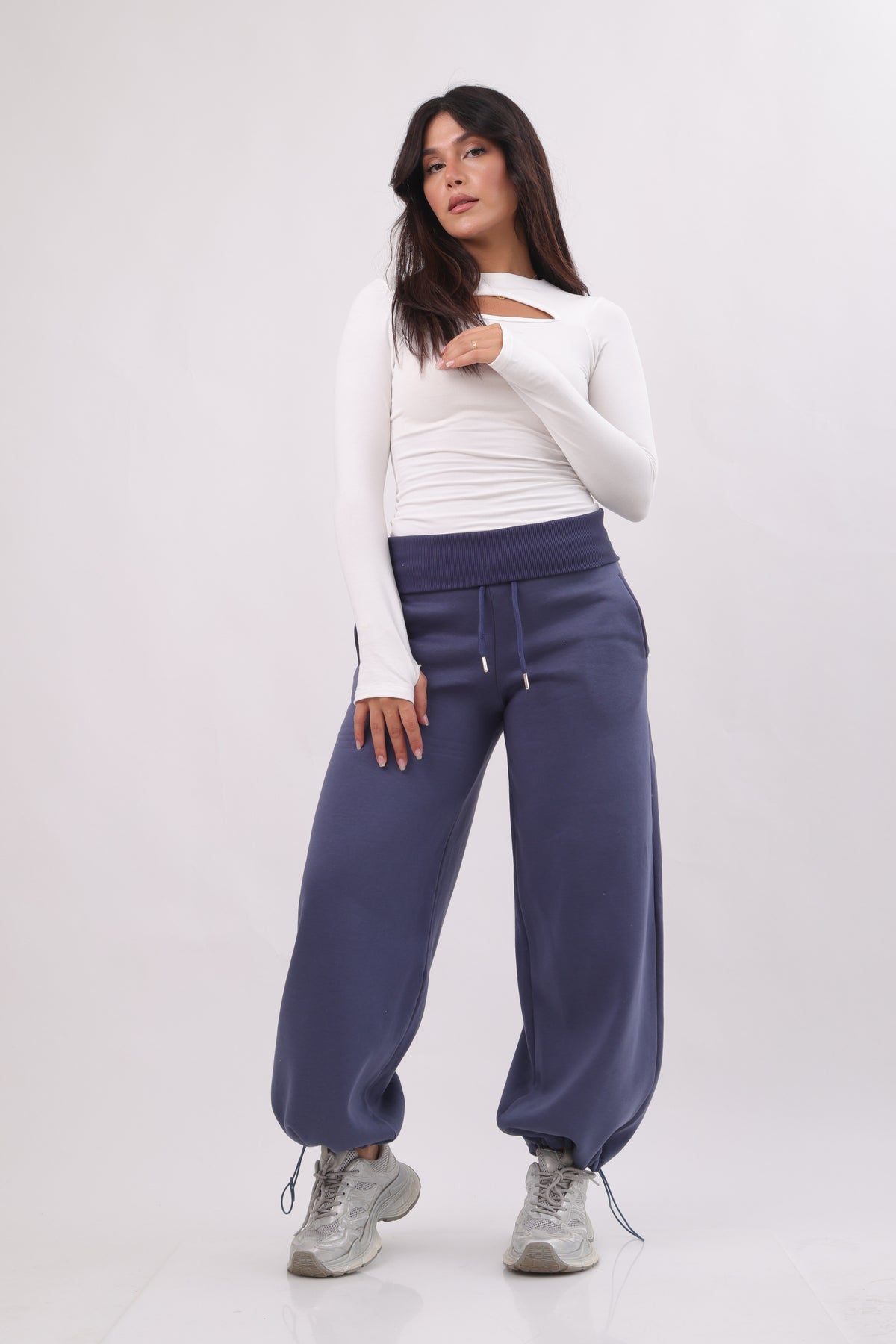 Cozy wide leg jogger