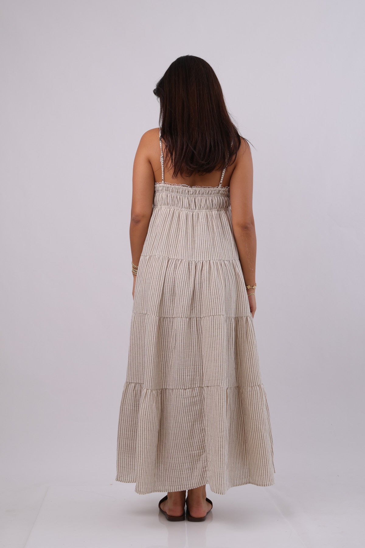 Cali Stripped MAxi dress