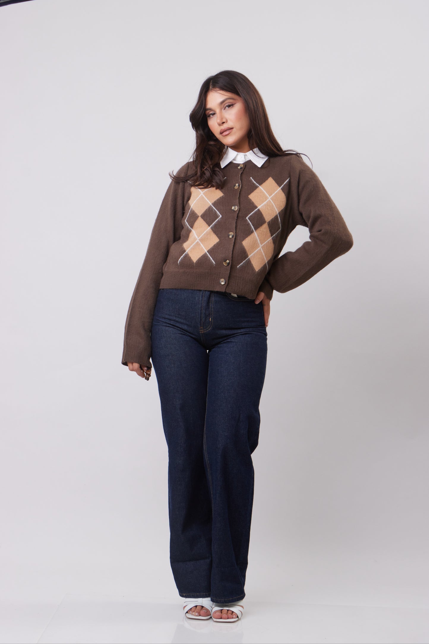 Argyle Cardigan