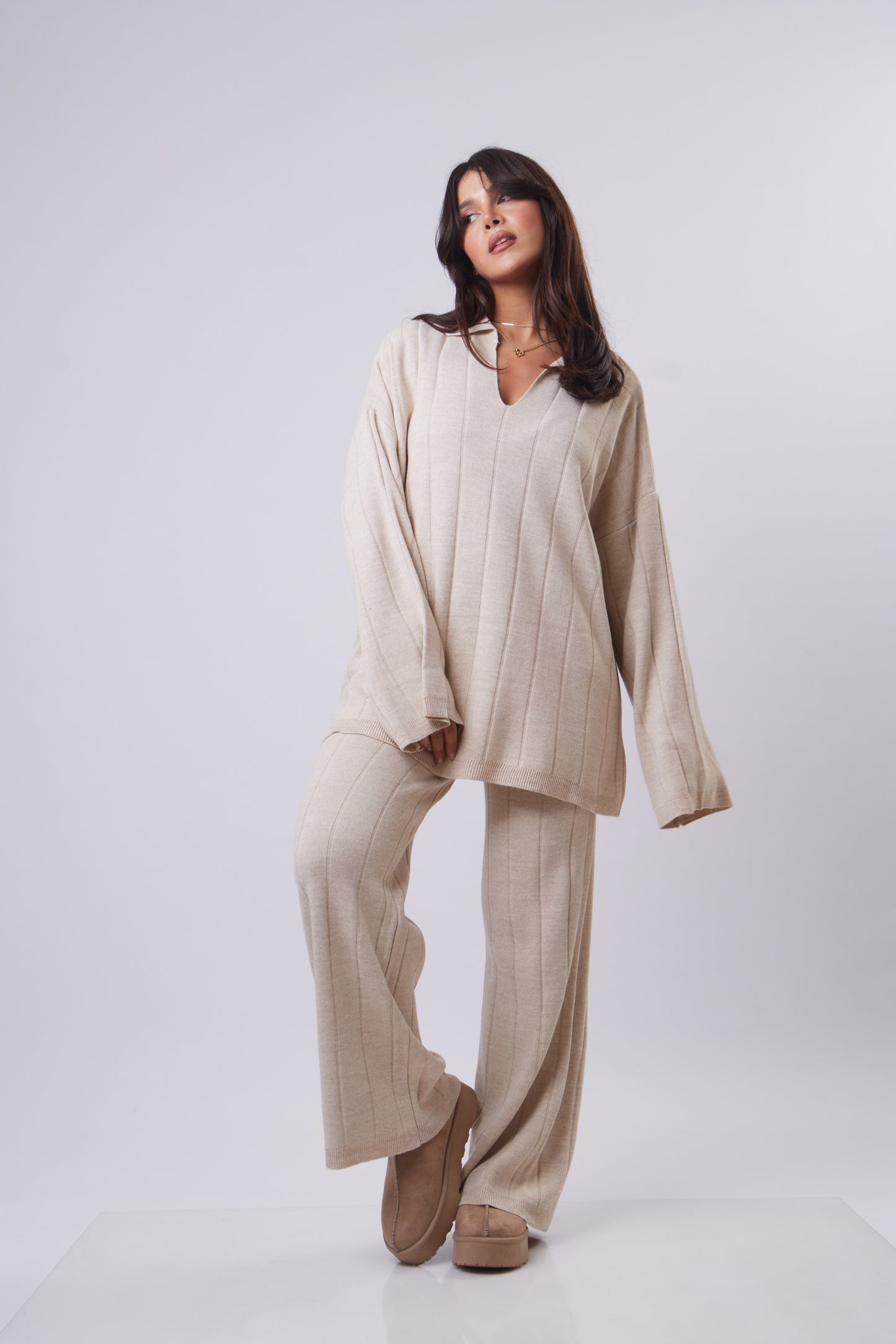 Oversized Fit Wool Set