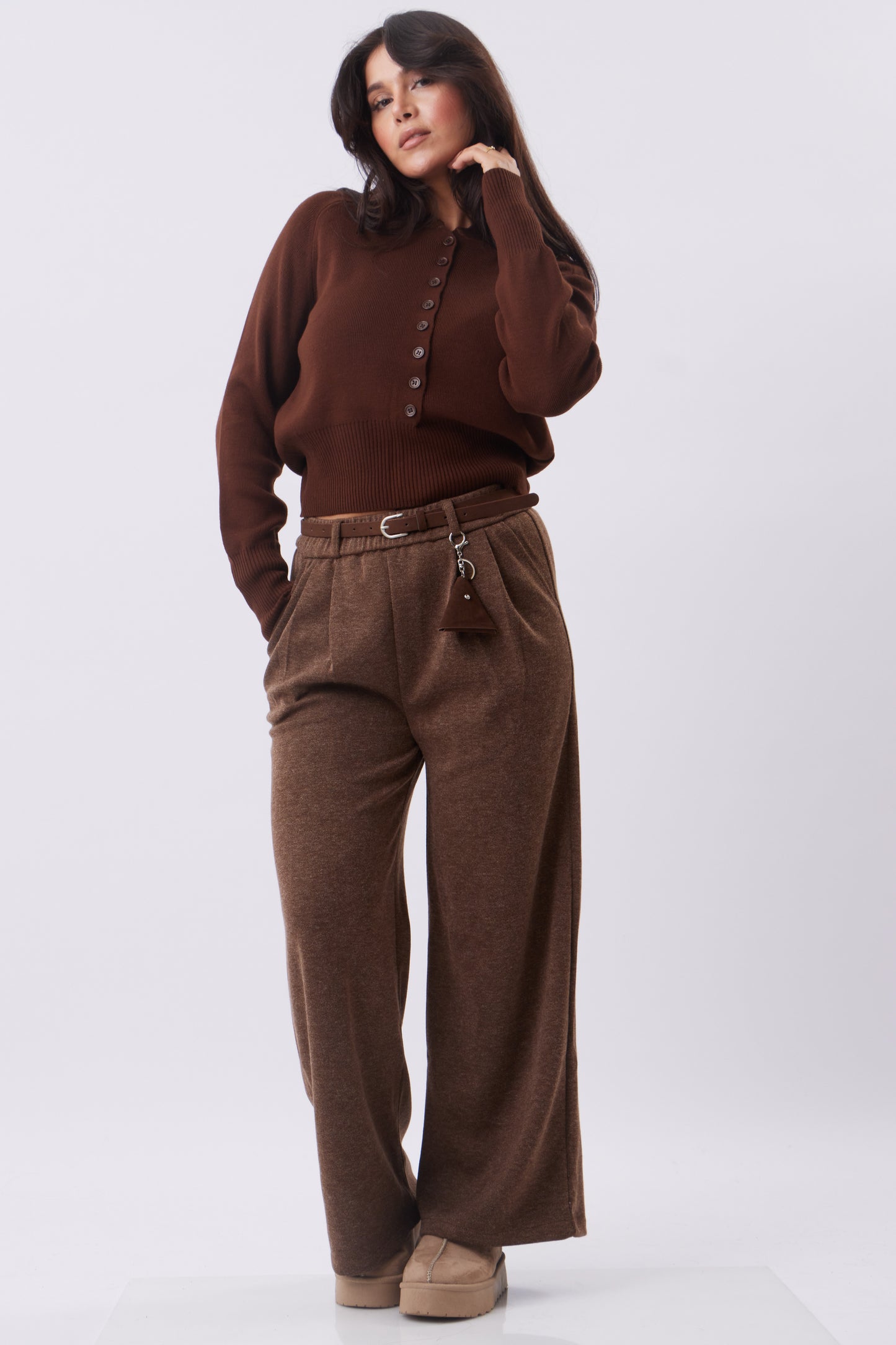 The wide-Leg lounge Pants