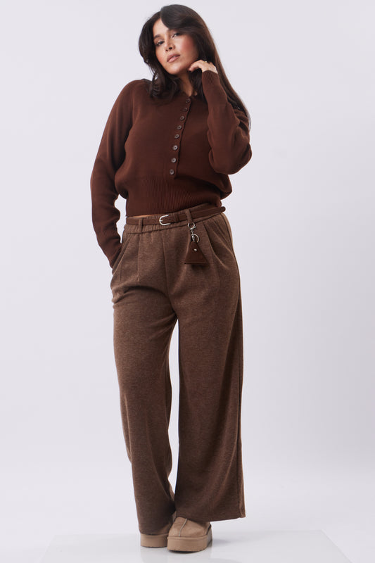 The wide-Leg lounge Pants