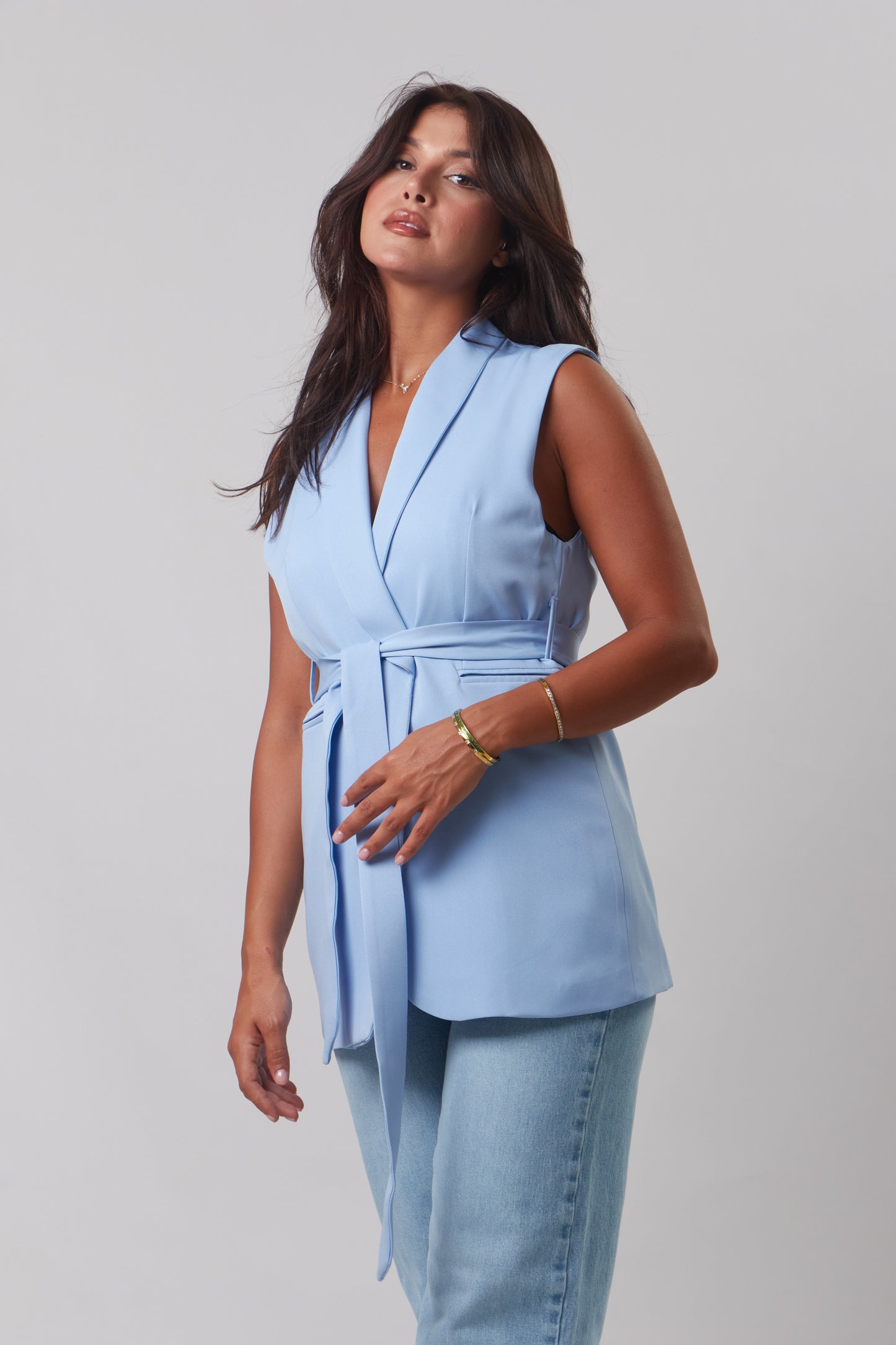 Belted Vest