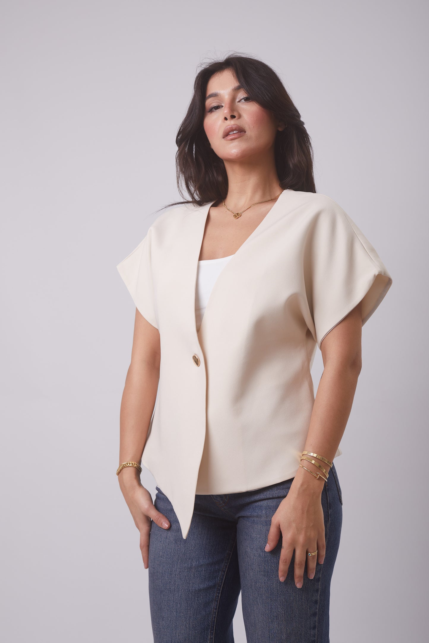 Sculpted vest