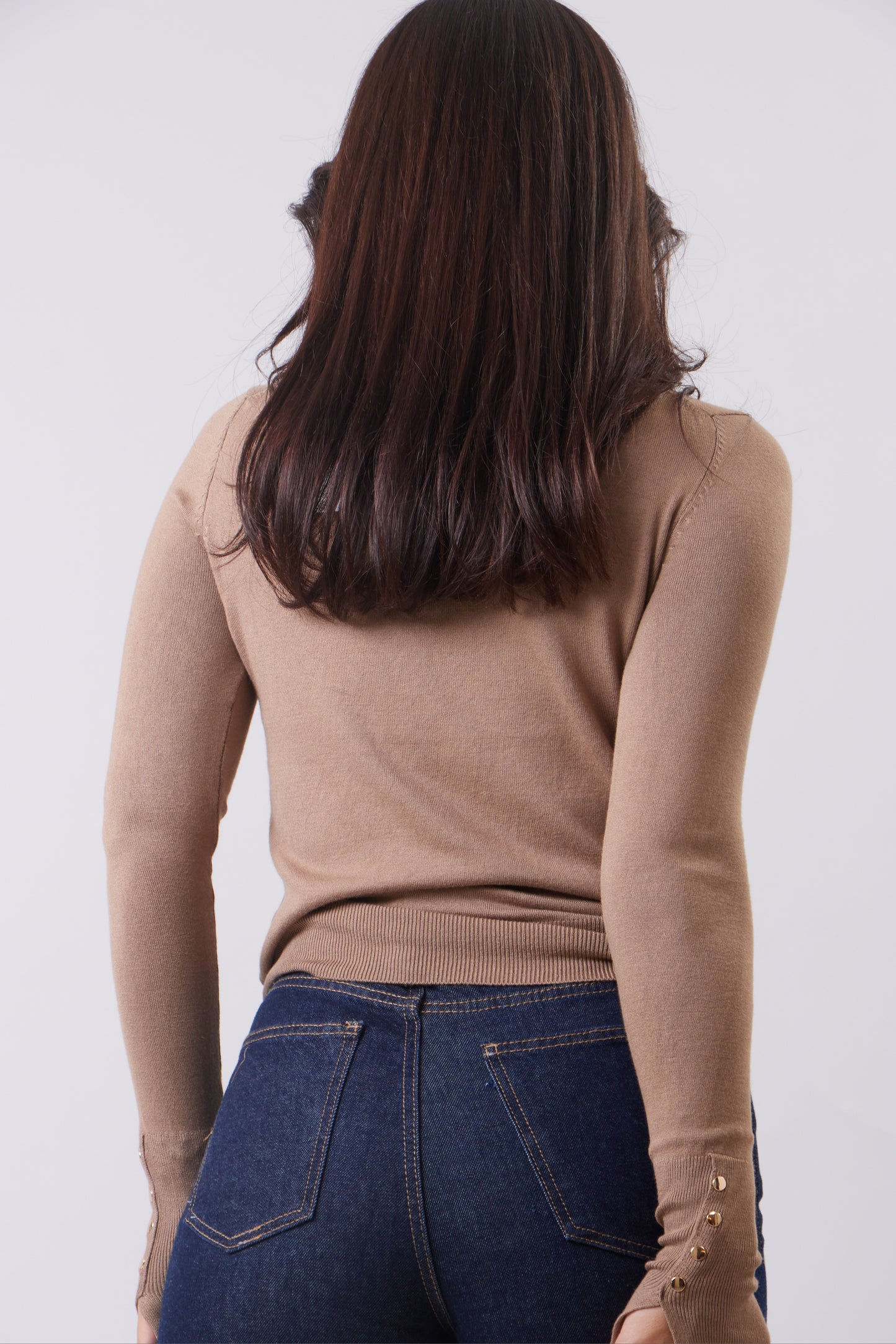 Knit Turtle-neck Top