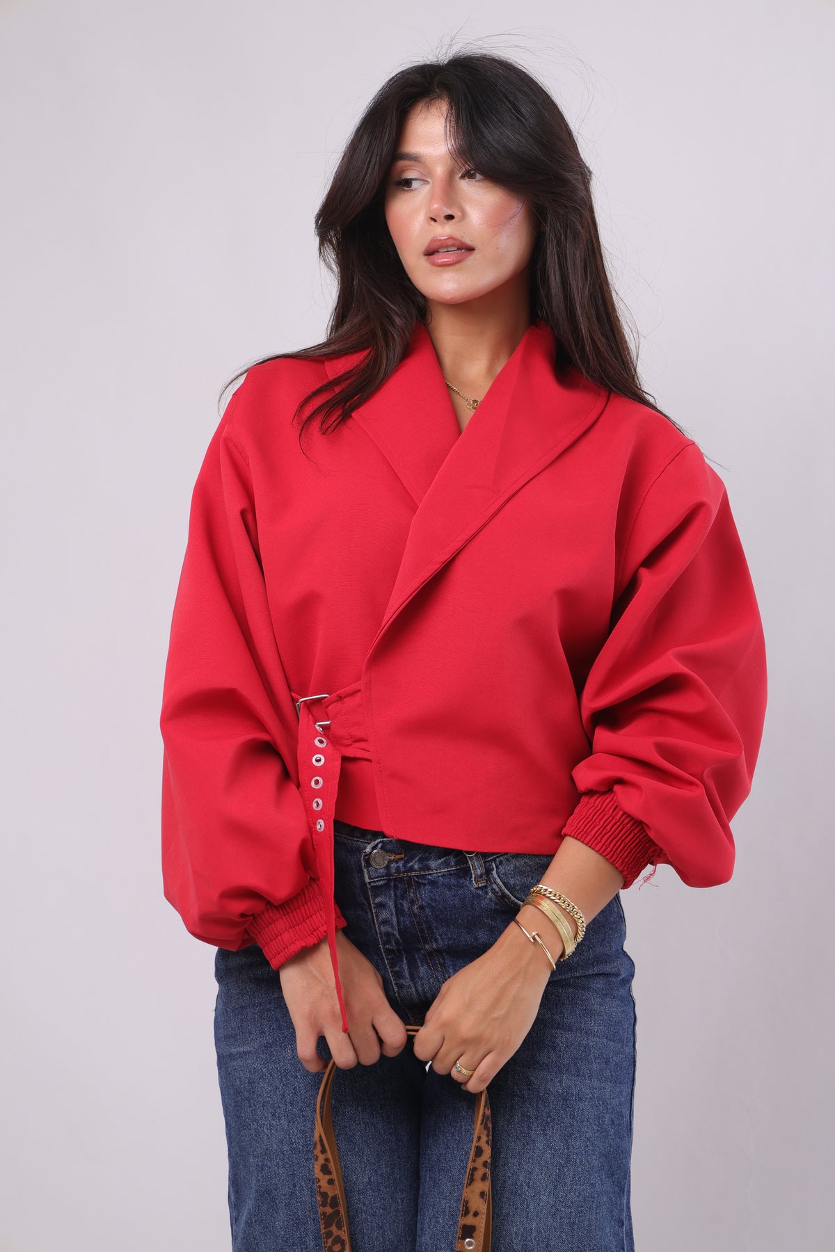Puff sleeves Jacket
