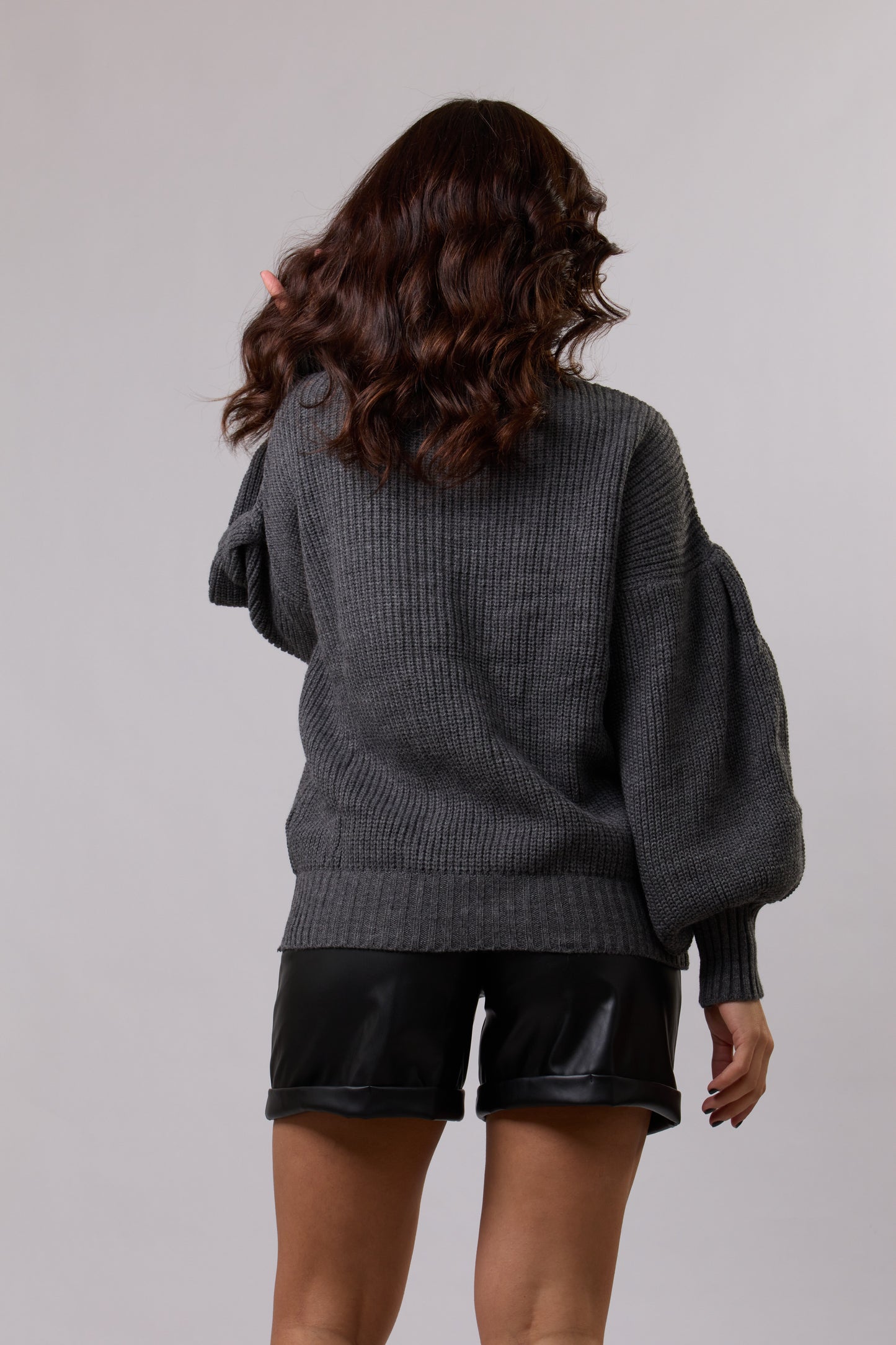 Puffy Sleeves "Kira" Sweater.